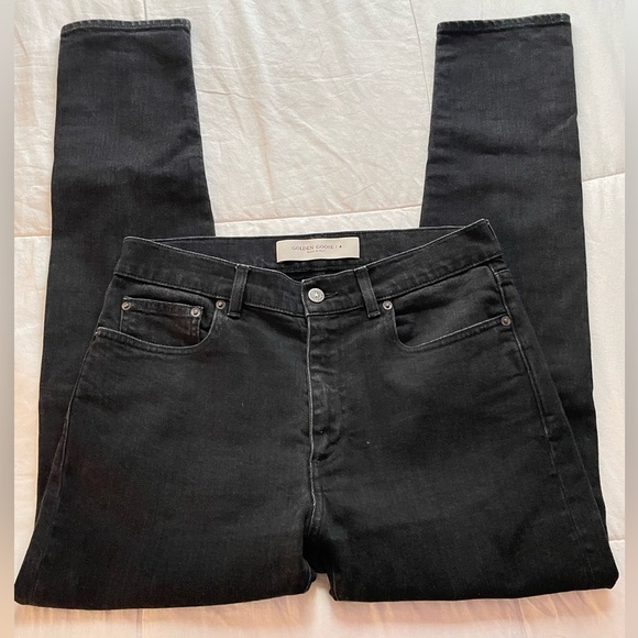 Golden Goose Black Slim Men Jeans - Picture 1 of 12